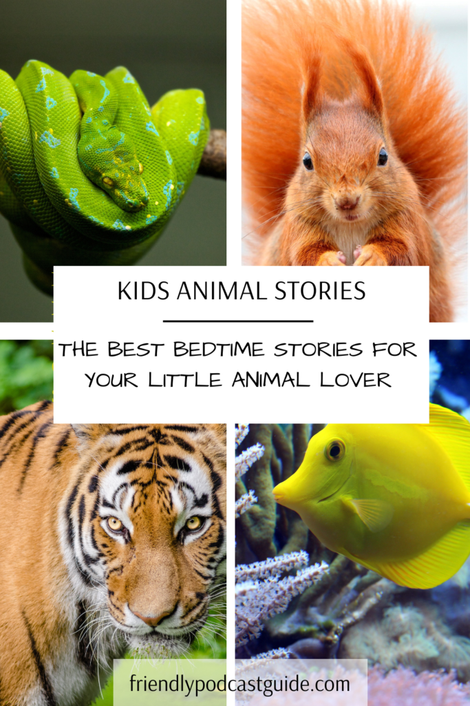 snake, squirrel, tiger and yellow fish, Kids Animal Stories, The best bedtime stories for your little animal lover