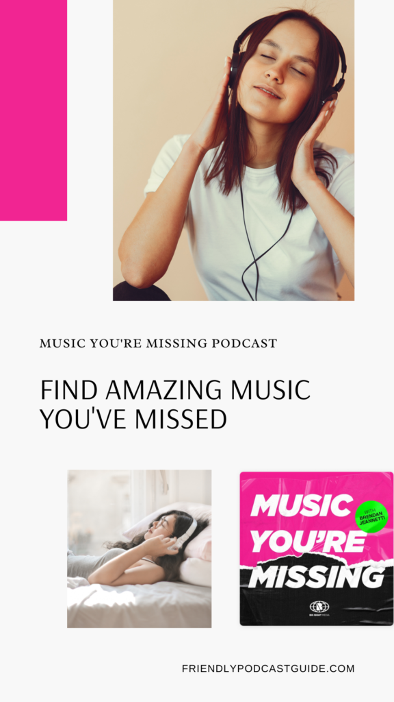 Find amazing music you've missed, music you're missed podcast